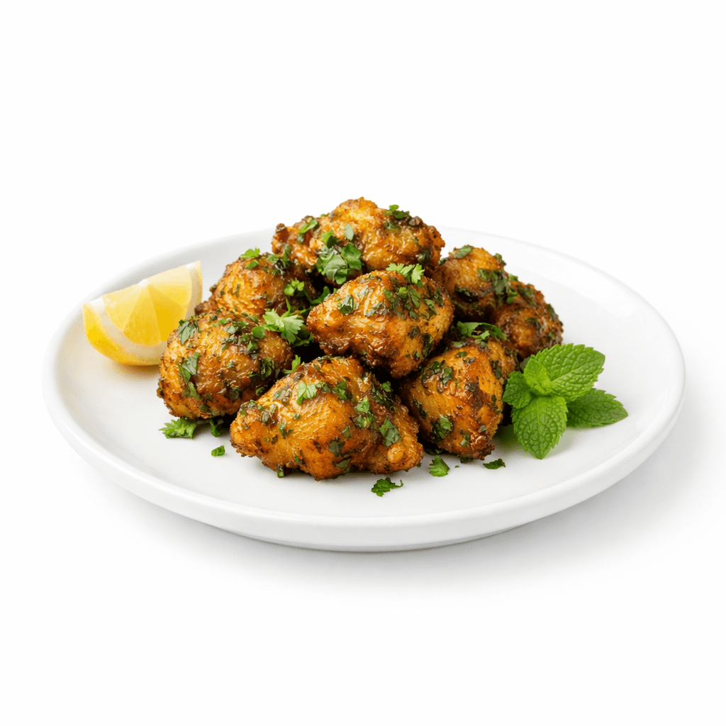 Lemon Coriander Mint Chicken (Spicy) - Deep Fried