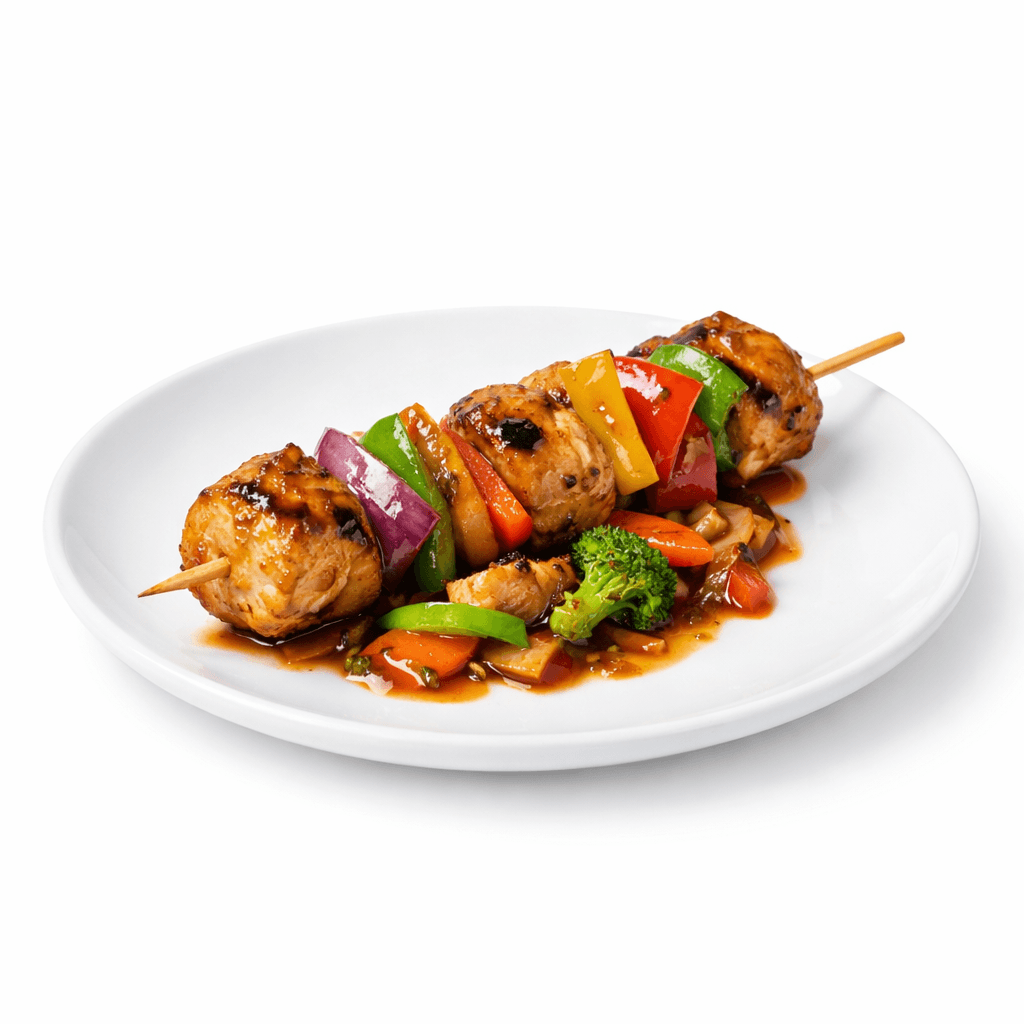 Stir-fry Chicken Kebab