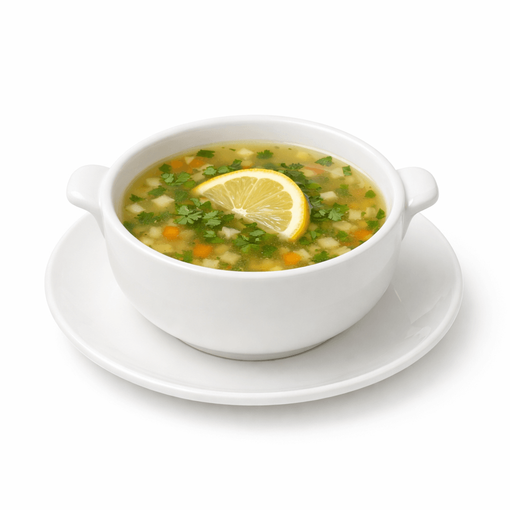 Lemon Coriander Soup (Veg)