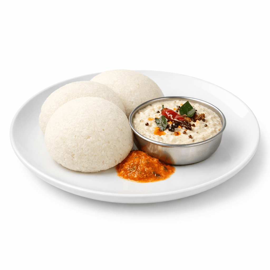 Uduppi Style Idly Chutney (2pcs)