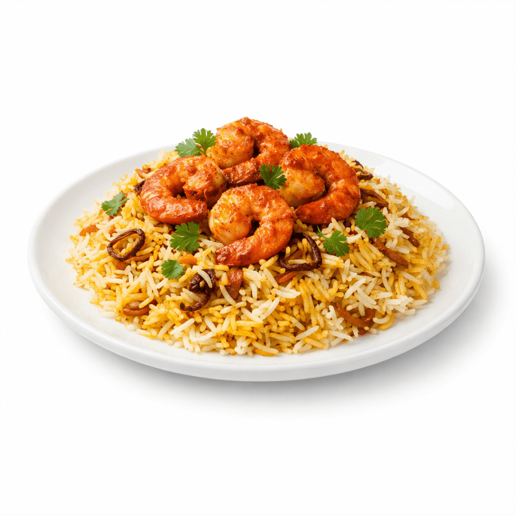 Shrimp Biryani