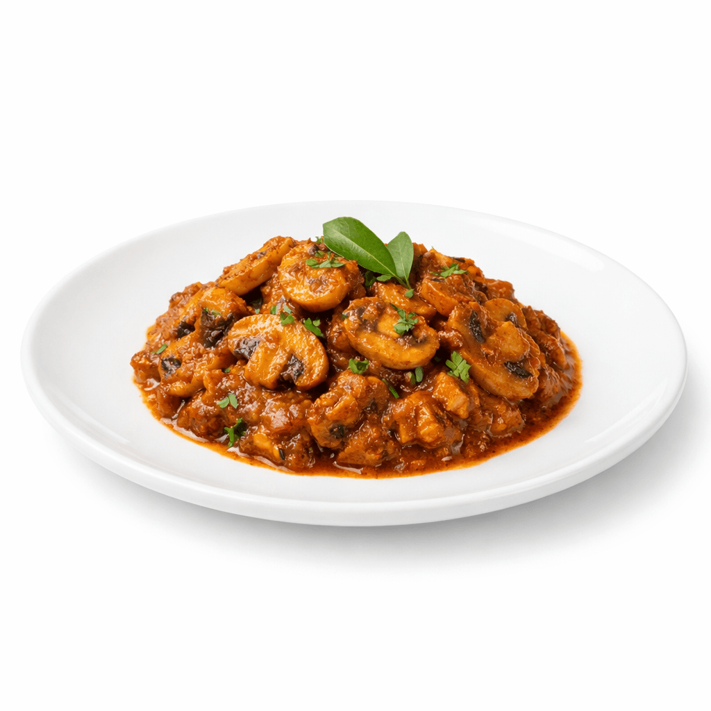 Chettinad Mushroom Curry