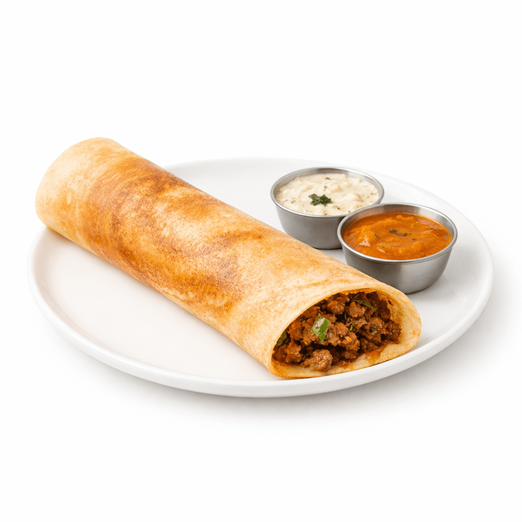 Lamb Masala Dosa