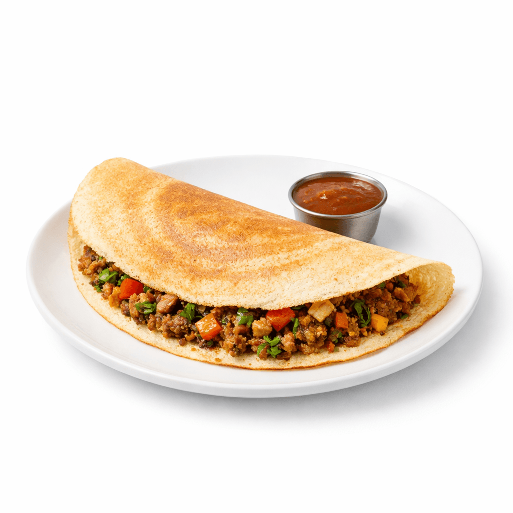 Lamb Mix-Veg Dosa
