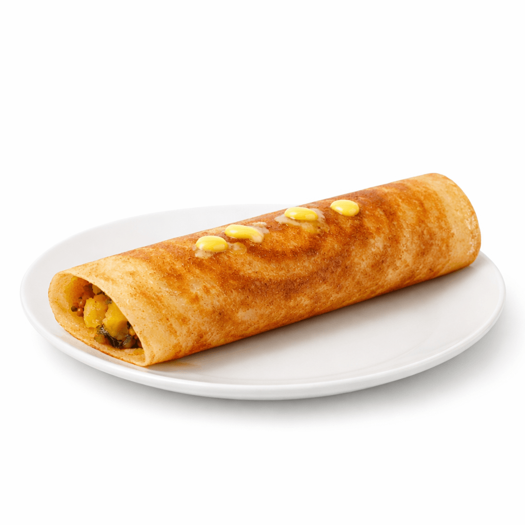 Butter or Ghee Masala Dosa
