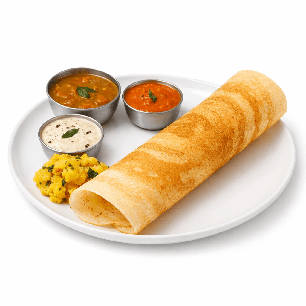 Dosa Combo Platter