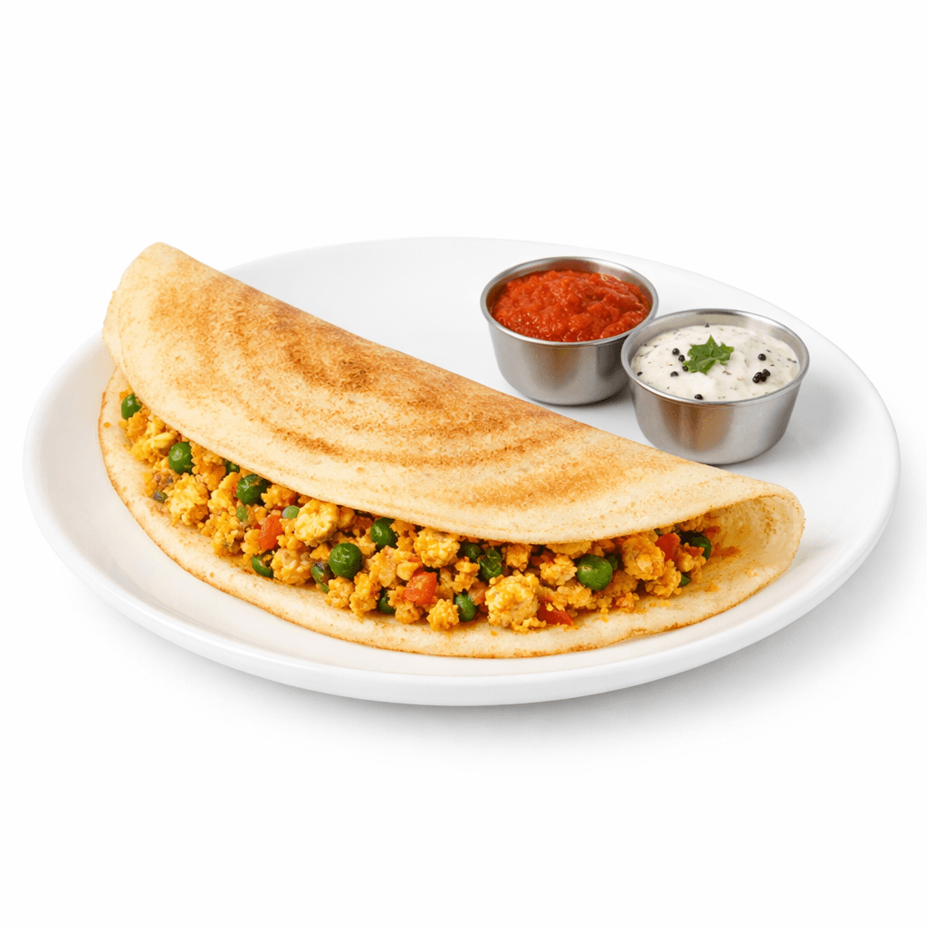 Paneer Bhurji Dosa
