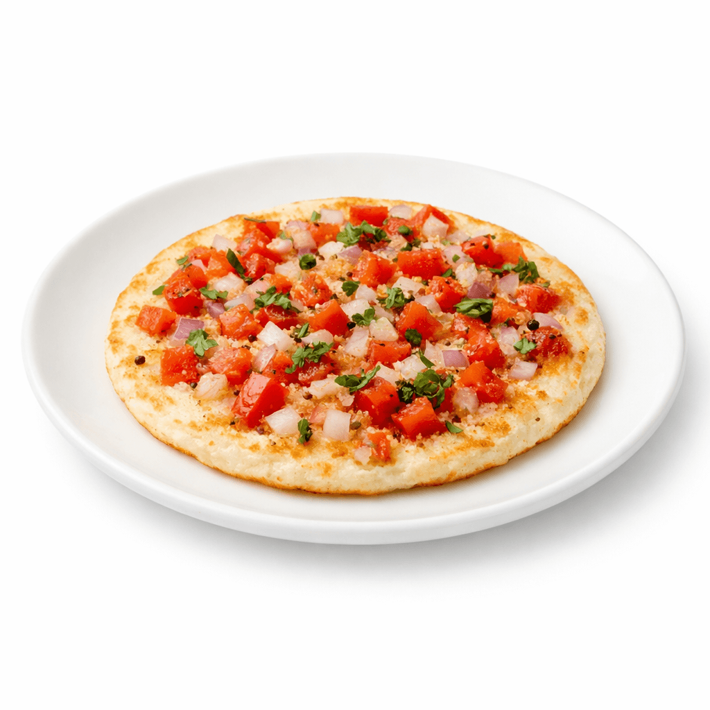 Tomato & Onion Utthappam