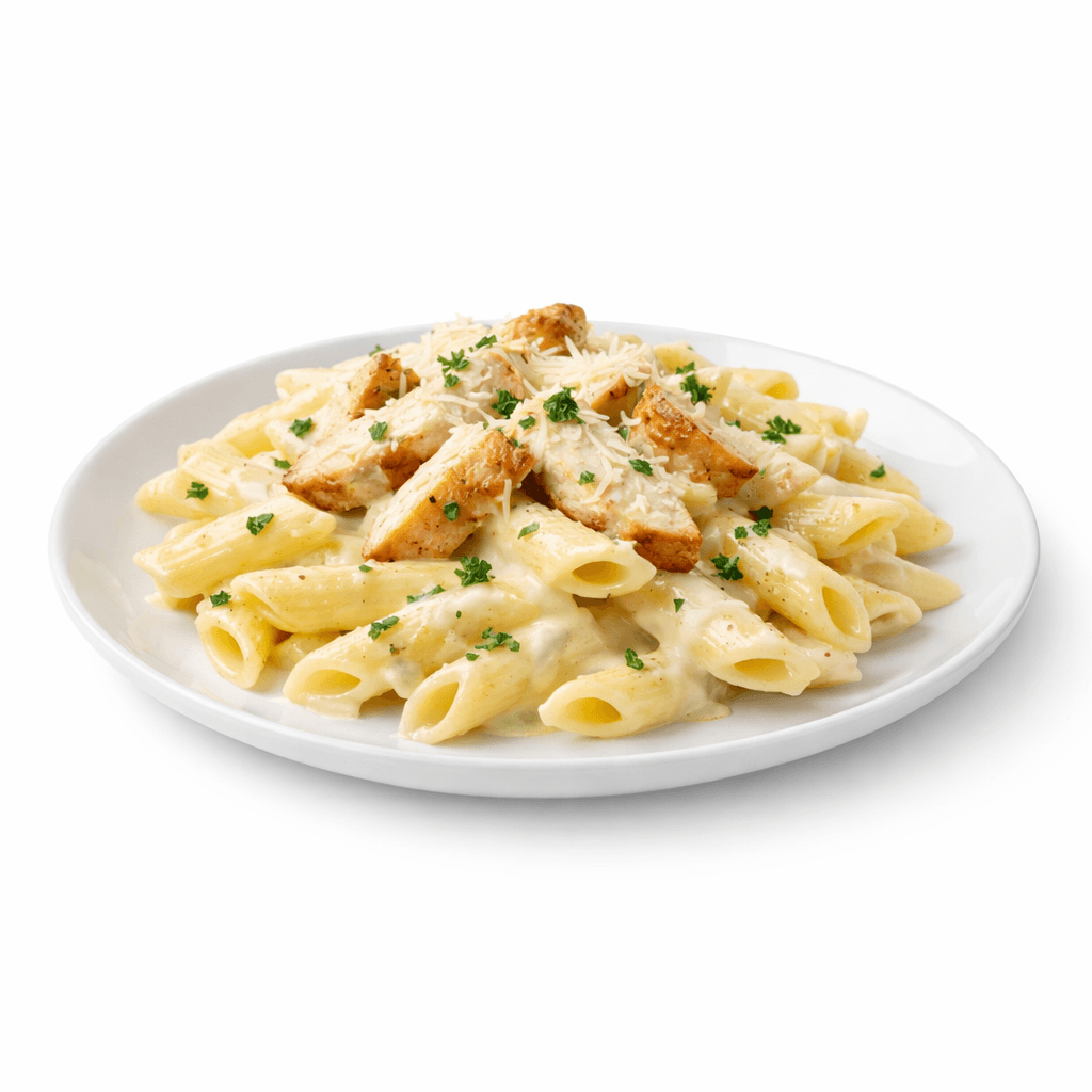 Chicken Alfredo Penne (Pasta)