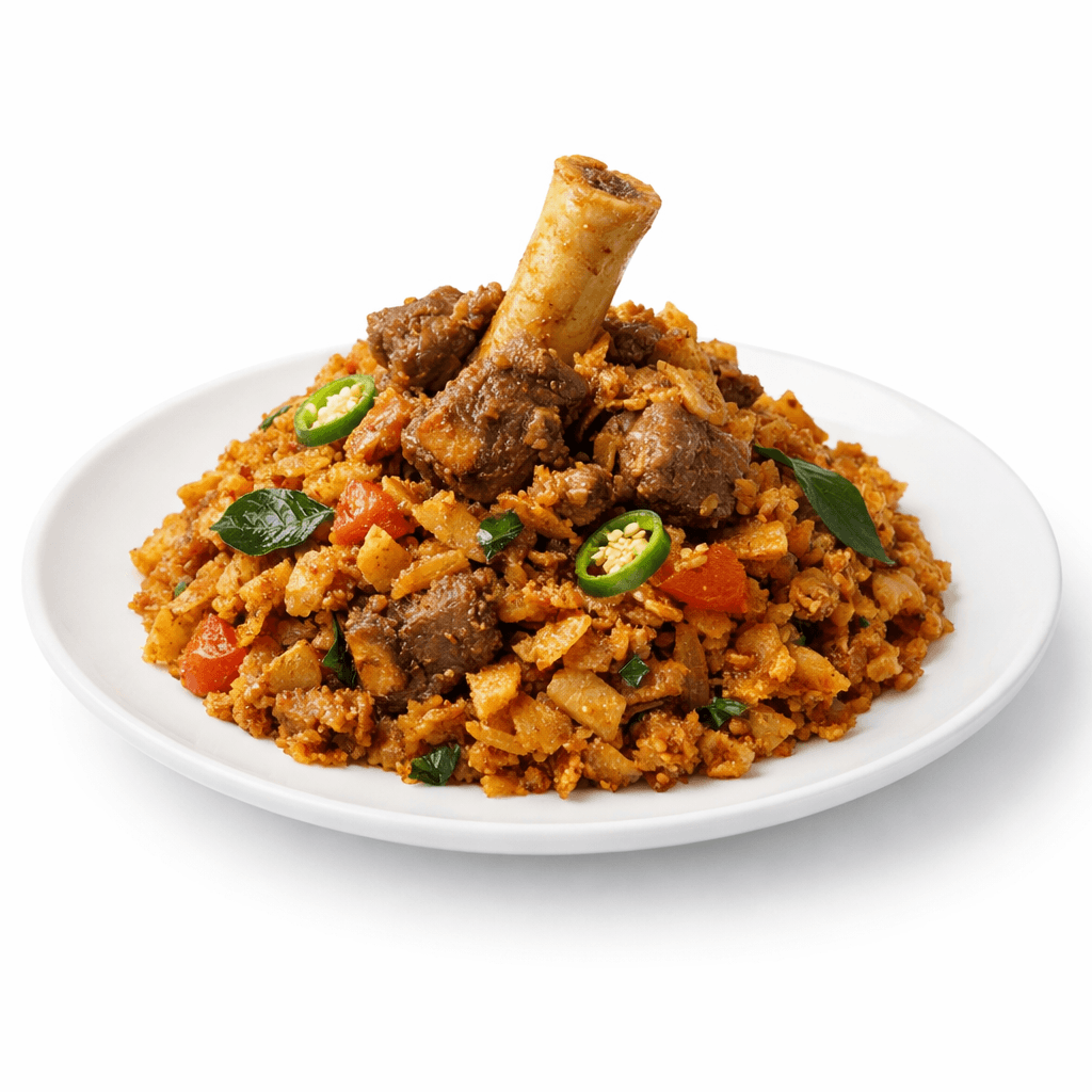 Kothu Special - Goat with Bone